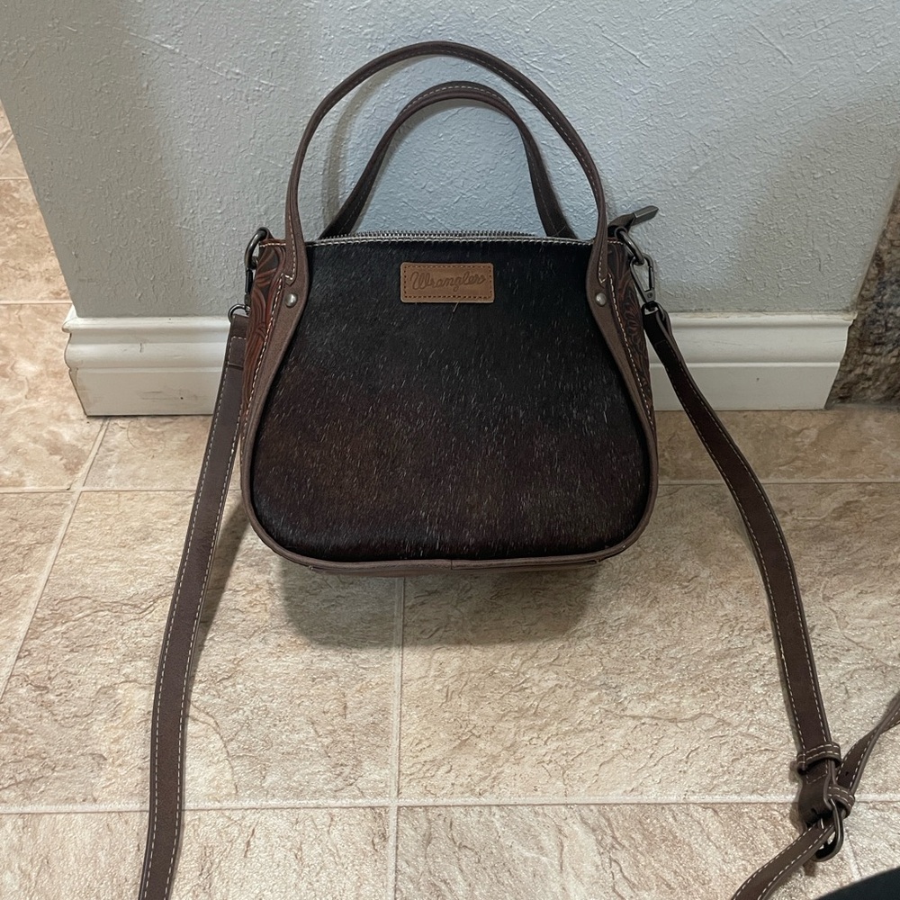 Wrangler Dark Brown Crossbody Bag